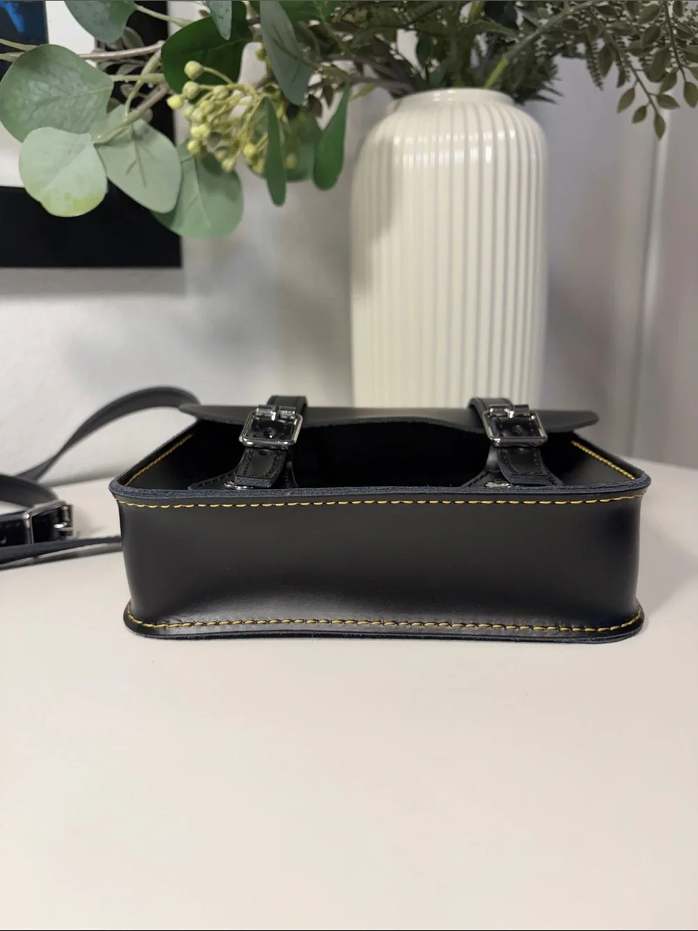 Dr Martens Mini Smooth Leather Crossbody Satchel